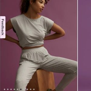 NWT ThirdLove WonderKnit PJ set